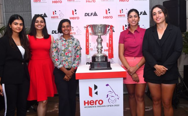 Women's Indian Open trophy