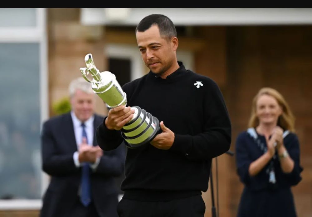 Xander Schauffele Open winner