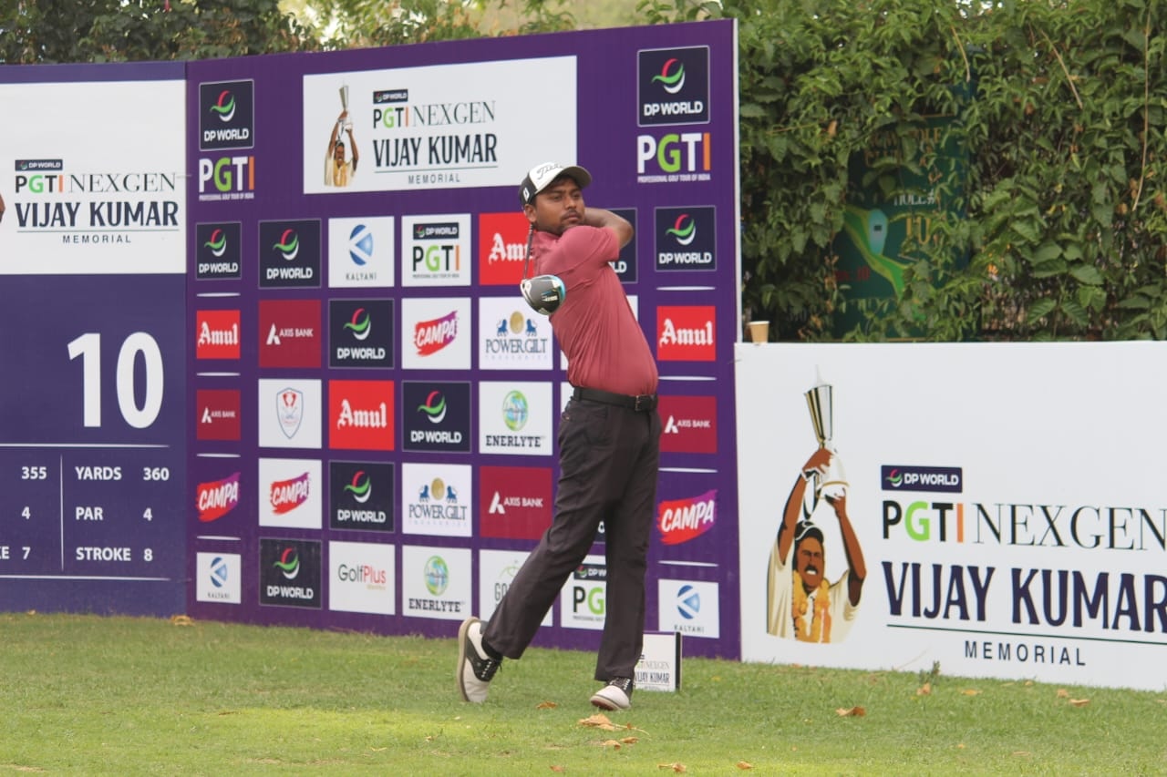 Abhishek holds day one lead at NexGen Vijay Kumar Memorial