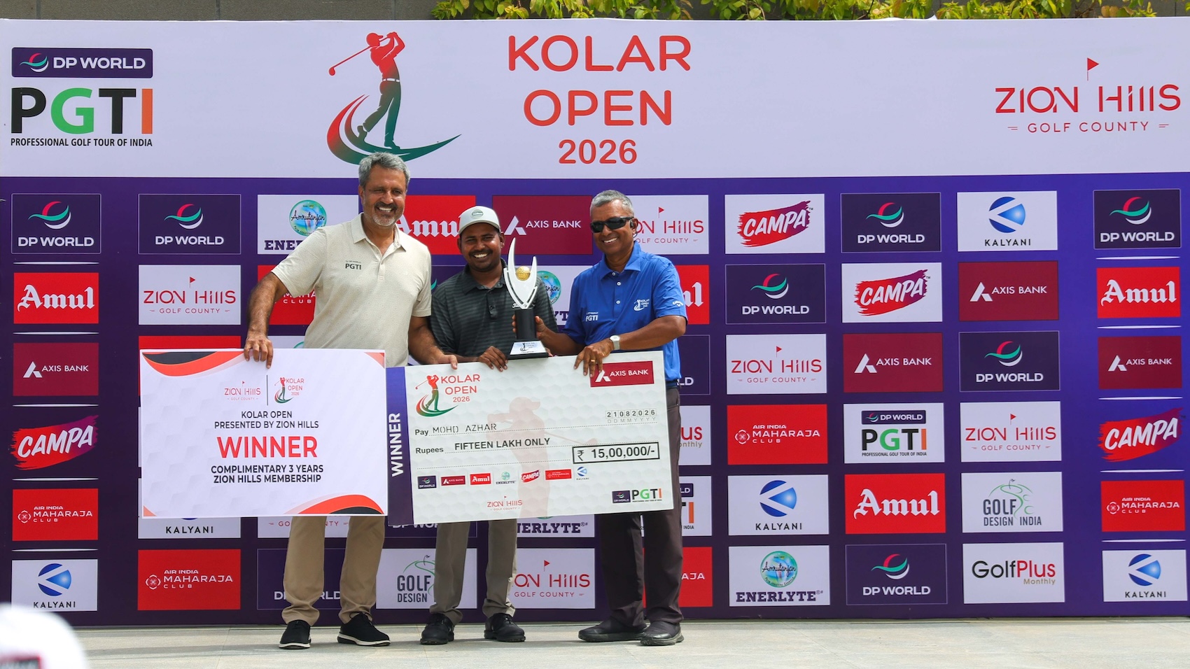 Md Azhar Kolar win